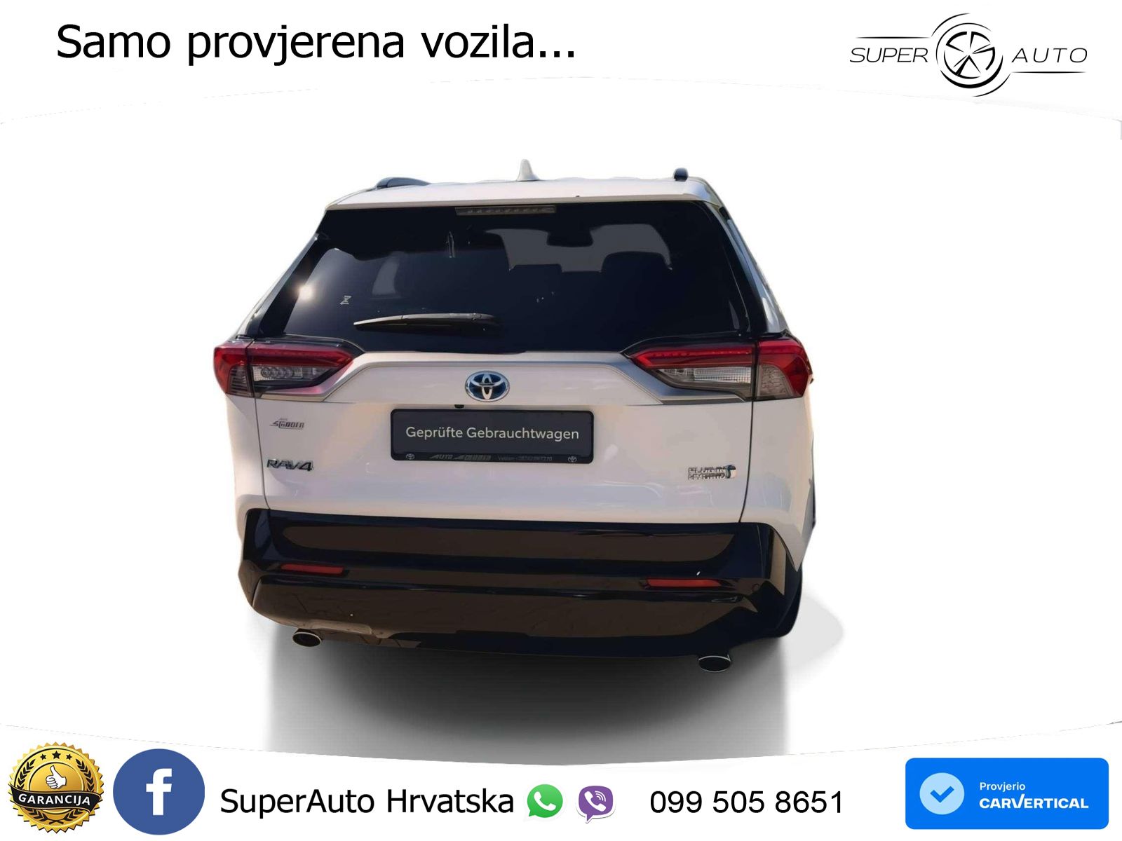 Toyota RAV4 2.5 D-4S (306 KS) Hybrid AWD-i e-CVT LED+GR SJED+ACC