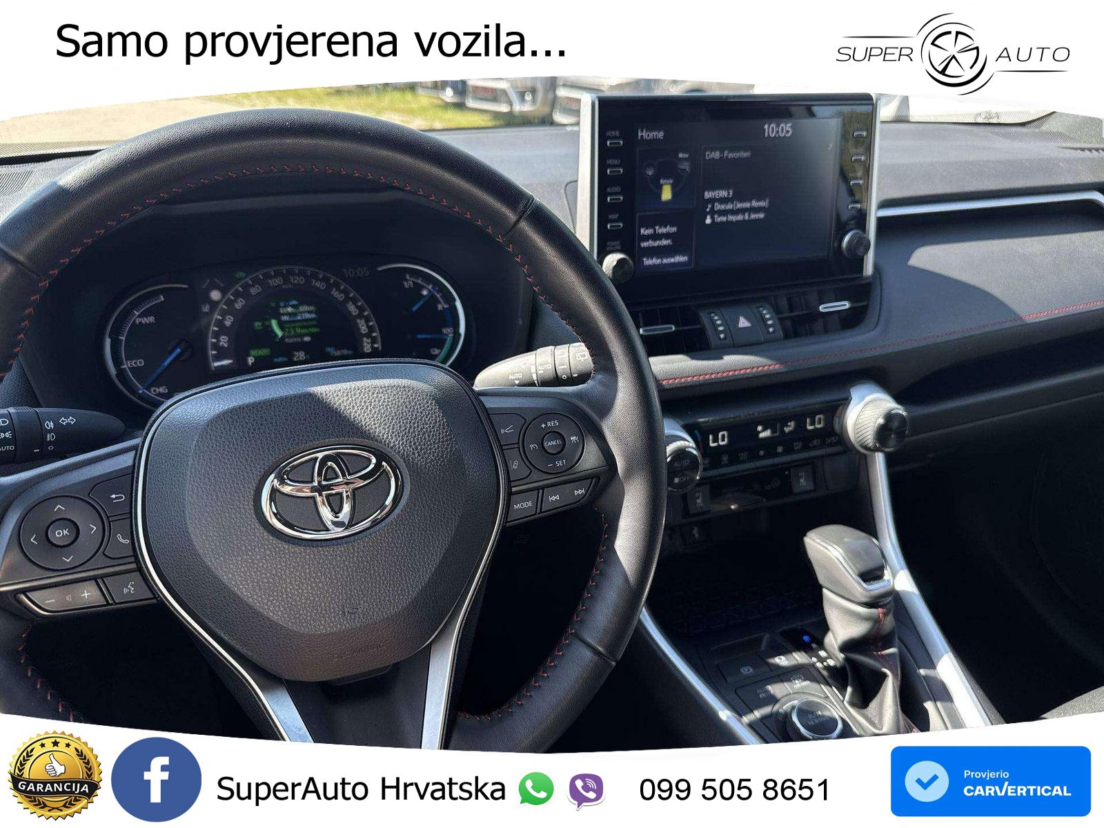 Toyota RAV4 2.5 D-4S (306 KS) Hybrid AWD-i e-CVT LED+GR SJED+ACC