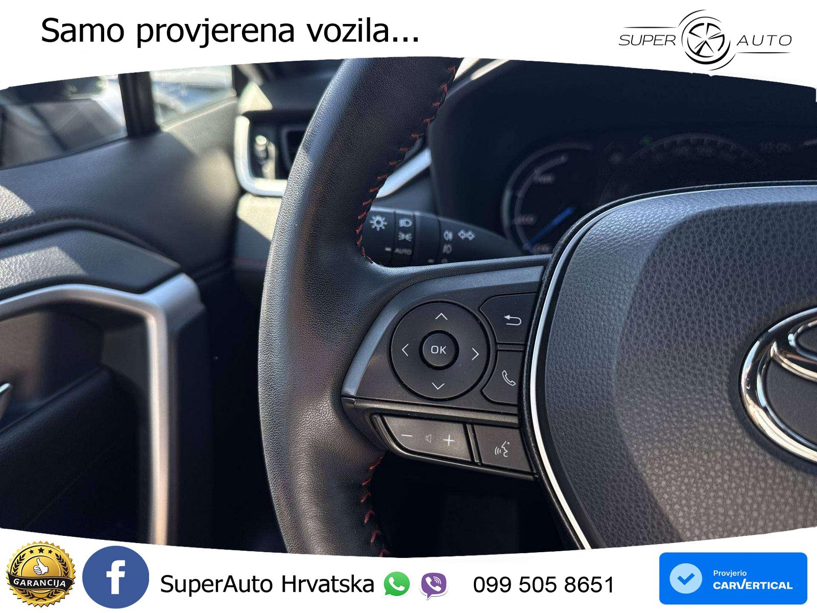 Toyota RAV4 2.5 D-4S (306 KS) Hybrid AWD-i e-CVT LED+GR SJED+ACC
