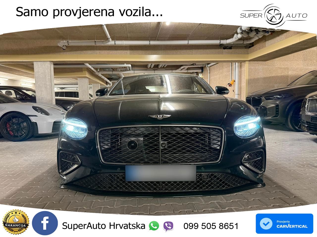 Bentley Continental GT IV 4.0 V8 TFSi (782 KS) AWD DCT LED+GR SJED+ACC
