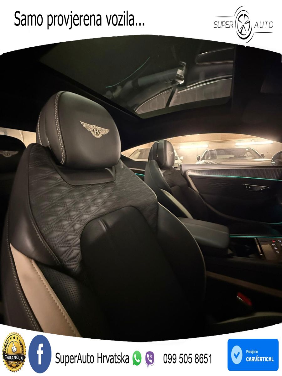 Bentley Continental GT IV 4.0 V8 TFSi (782 KS) AWD DCT LED+GR SJED+ACC