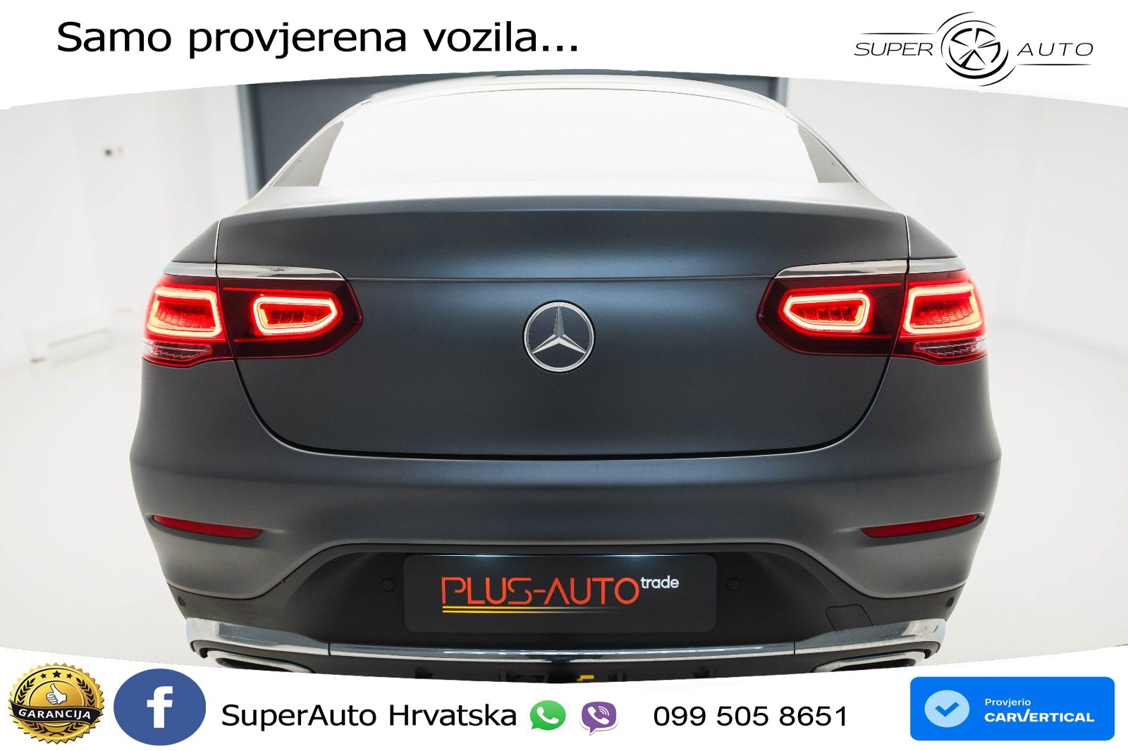 Mercedes GLC Coupe 200 (197 KS) 4MATIC G-TRONIC ZRAČNI+ACC+GR SJED+KAM+PANO