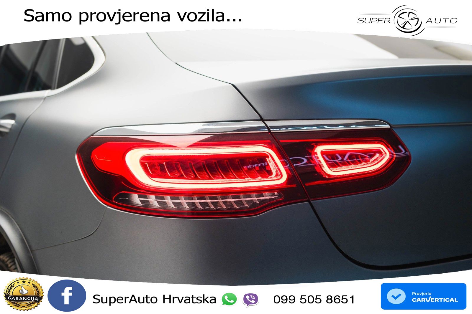 Mercedes GLC Coupe 200 (197 KS) 4MATIC G-TRONIC ZRAČNI+ACC+GR SJED+KAM+PANO