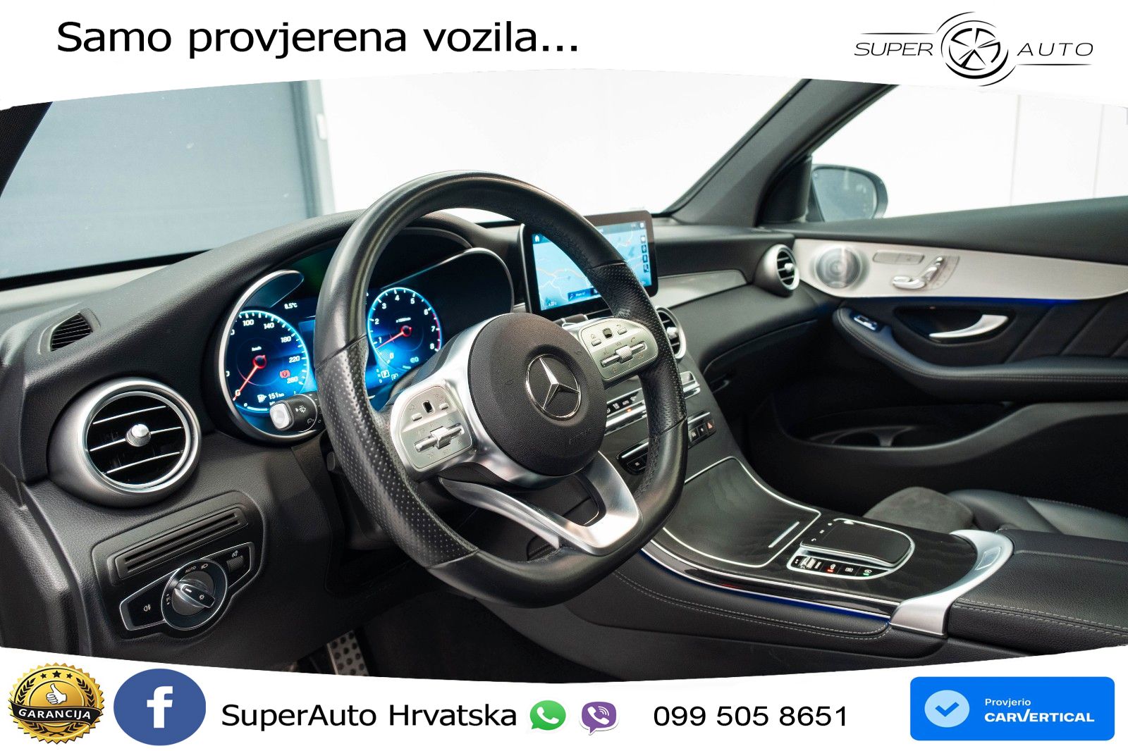 Mercedes GLC Coupe 200 (197 KS) 4MATIC G-TRONIC ZRAČNI+ACC+GR SJED+KAM+PANO