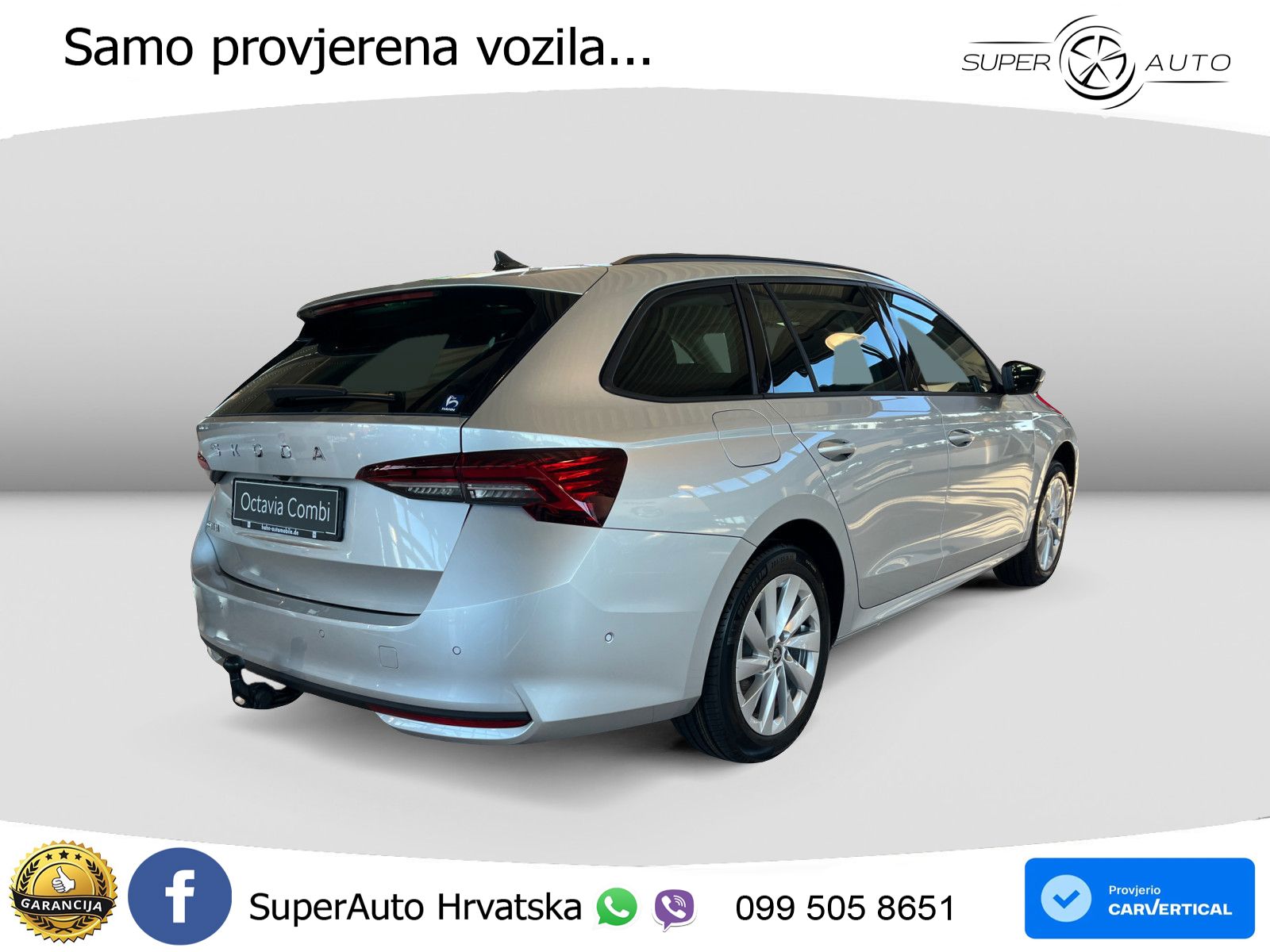 Škoda Octavia Combi 1.5 TSI (116 KS) DSG Selection LED+GR SJED+ACC