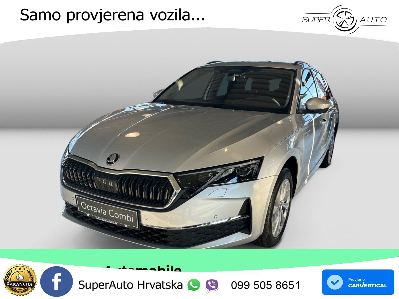 Škoda Octavia Combi 1.5 TSI (116 KS) DSG Selection LED+GR SJED+ACC