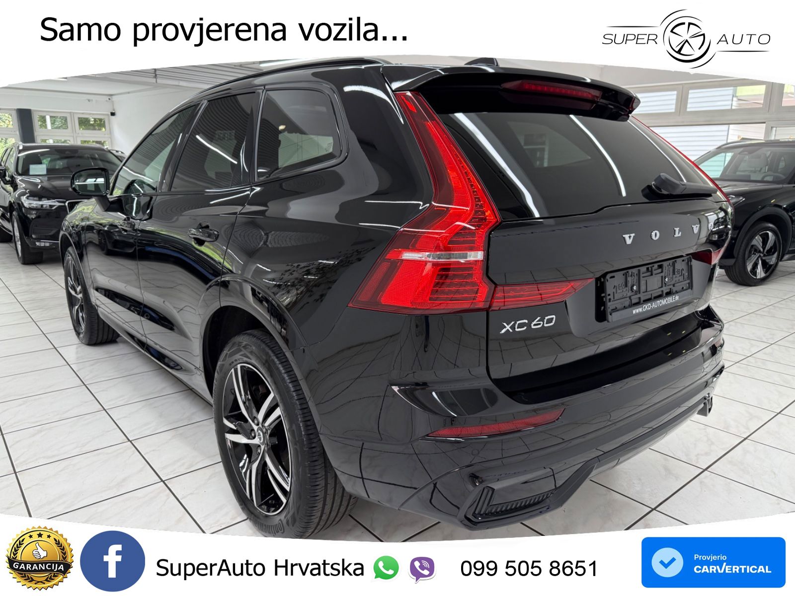 Volvo XC60 B4 Diesel FWD Geartronic LED+GR SJED+ACC