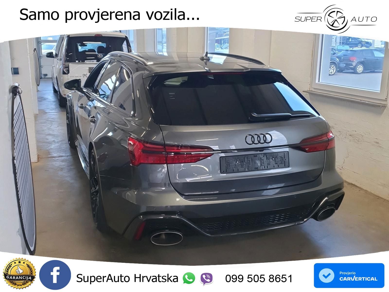 Audi RS6 Avant 4.0 TFSI V8 (600 KS) quattro Tiptronic ACC+HEAD+4xGR SJED+360+PANO