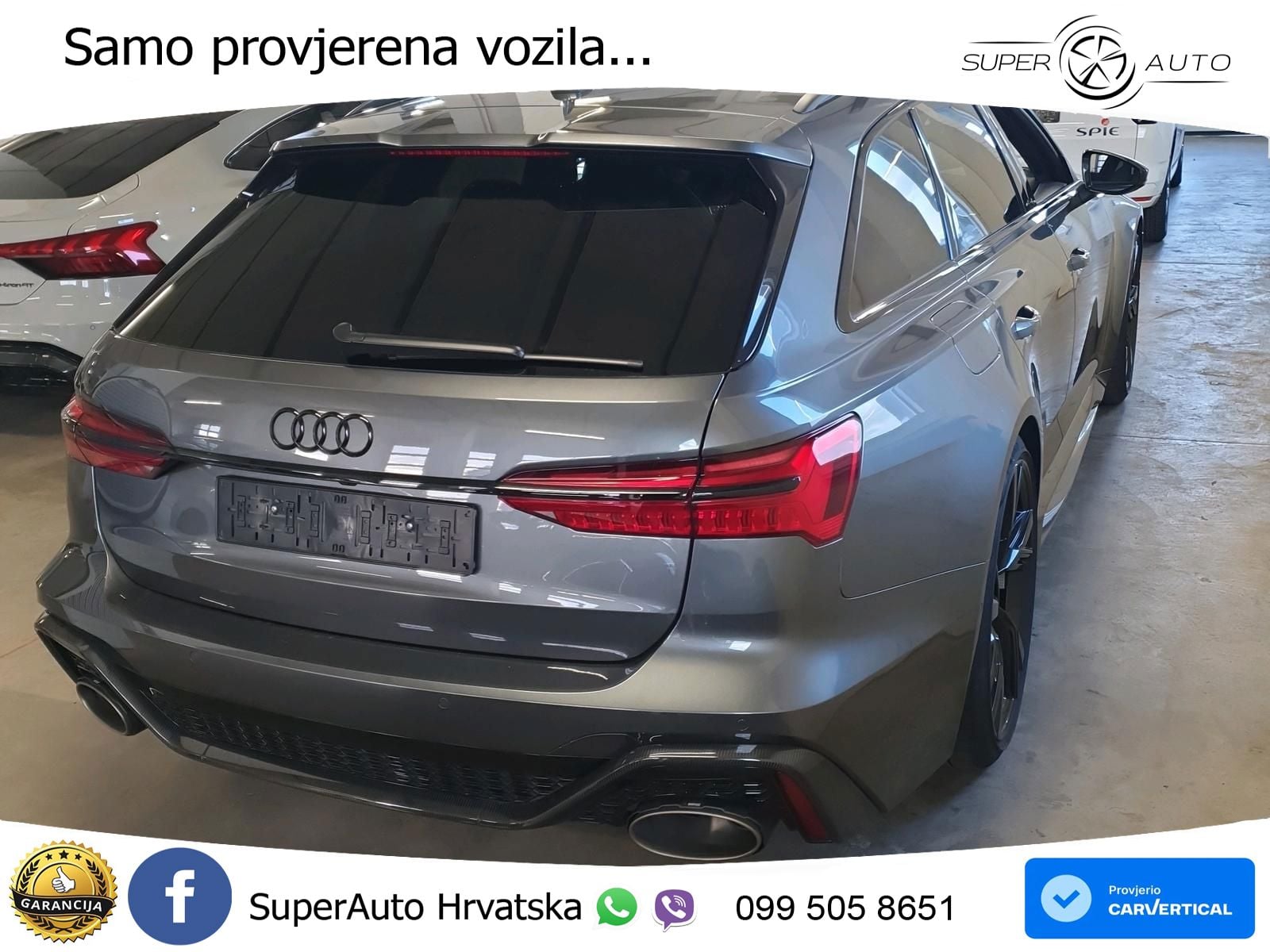 Audi RS6 Avant 4.0 TFSI V8 (600 KS) quattro Tiptronic ACC+HEAD+4xGR SJED+360+PANO
