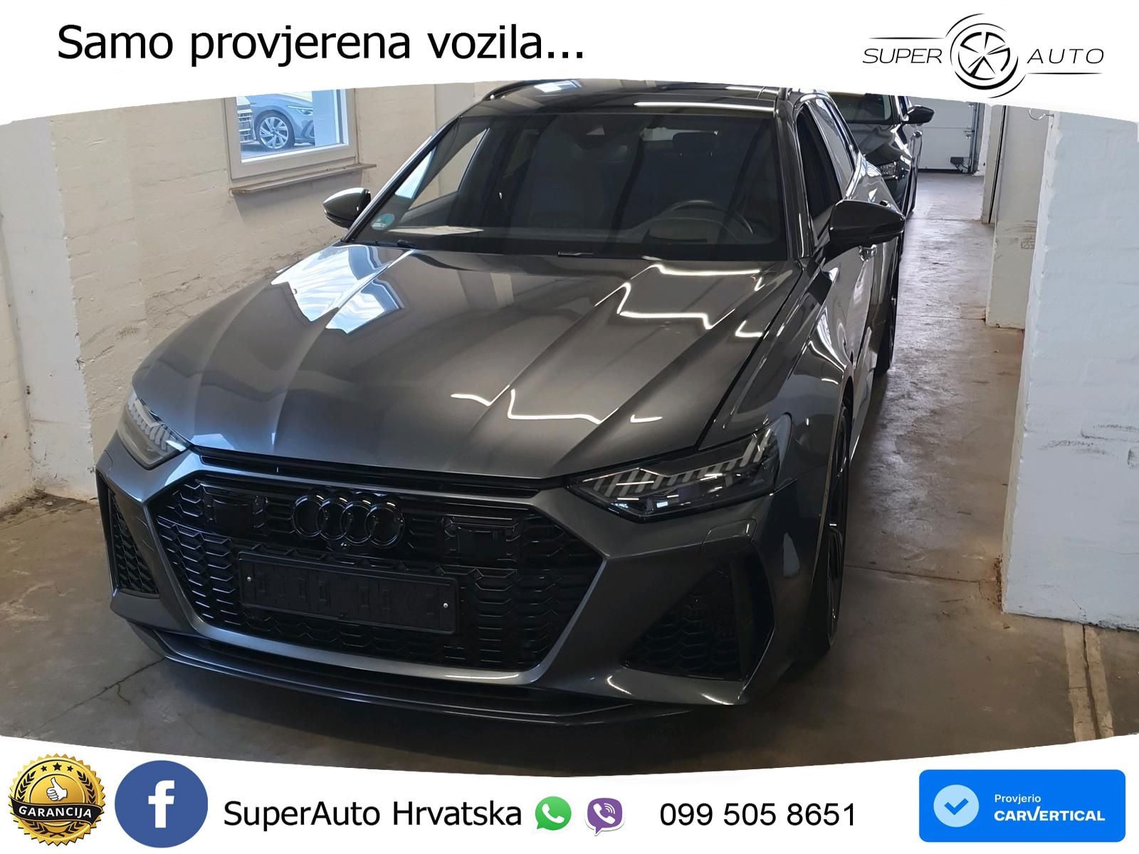 Audi RS6 Avant 4.0 TFSI V8 (600 KS) quattro Tiptronic ACC+HEAD+4xGR SJED+360+PANO