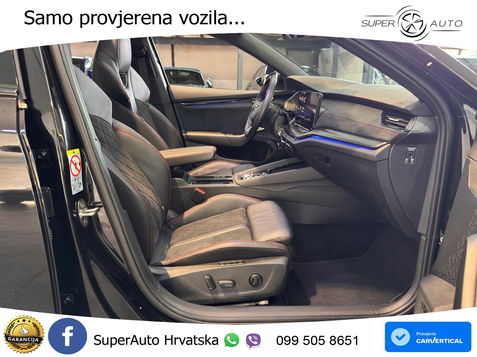 Škoda Octavia Combi RS 2.0 TDI (200 KS) 4x4 DSG LED+GR SJED+ACC