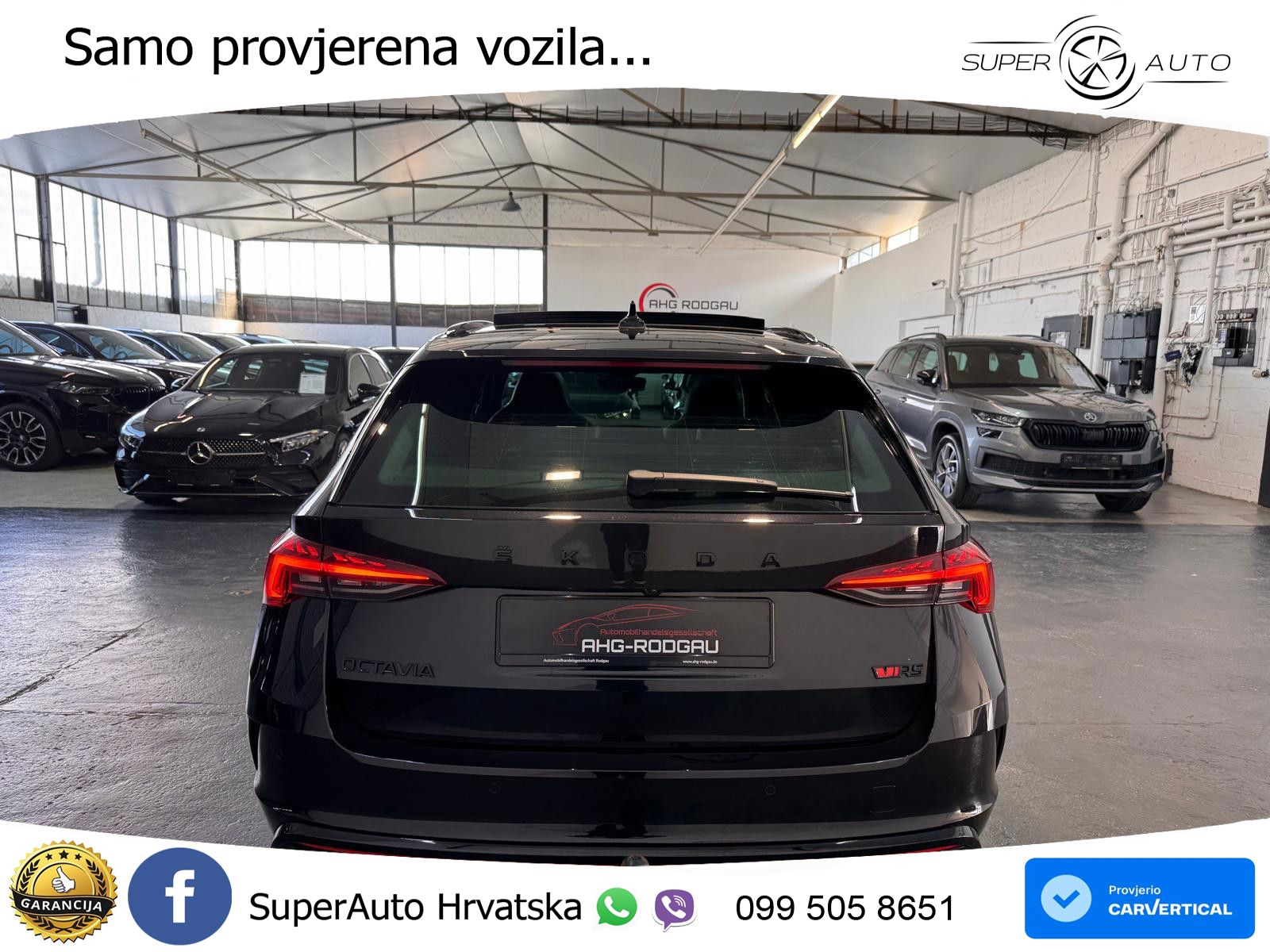 Škoda Octavia Combi RS 2.0 TDI (200 KS) 4x4 DSG LED+GR SJED+ACC