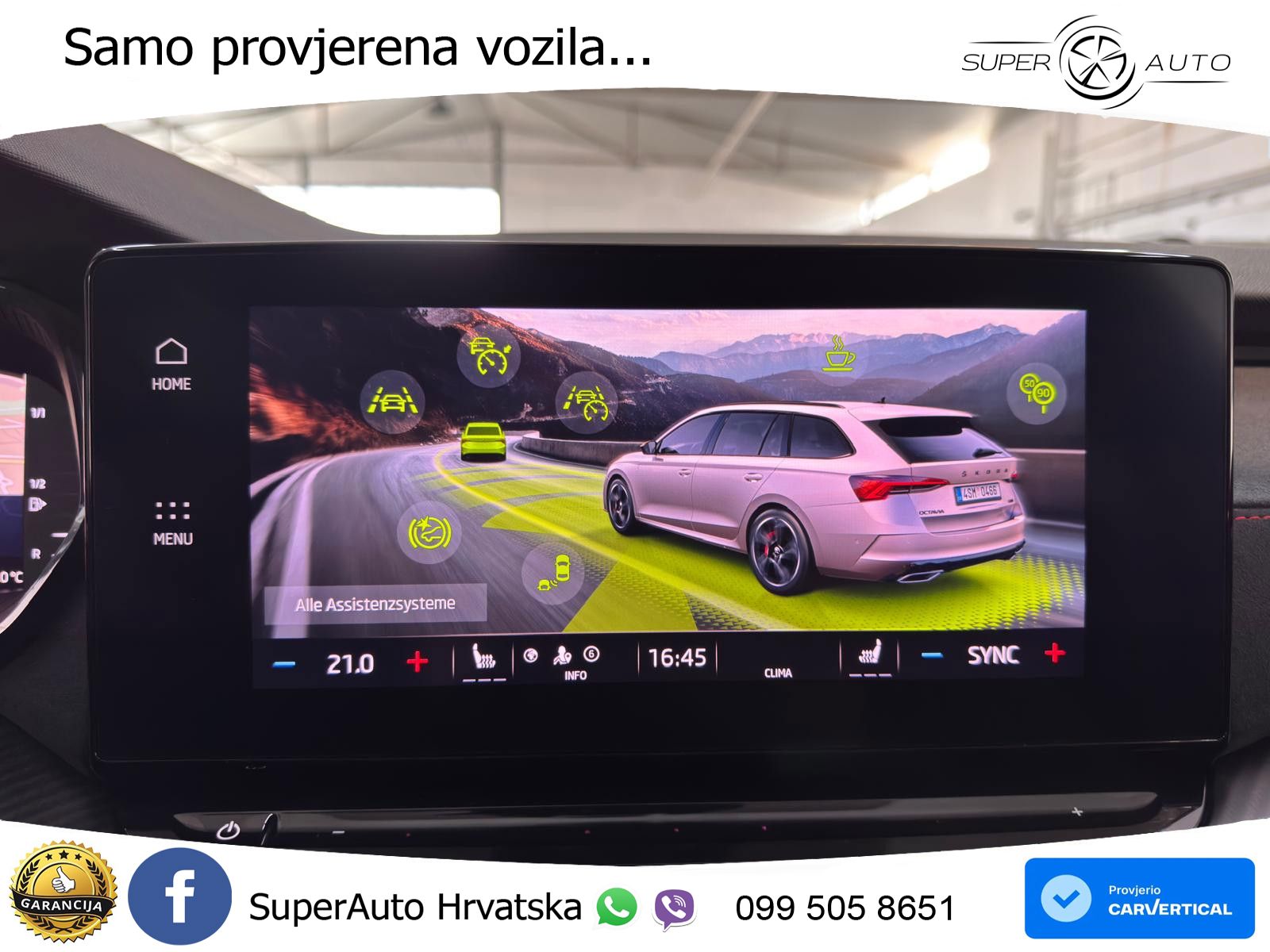 Škoda Octavia Combi RS 2.0 TDI (200 KS) 4x4 DSG LED+GR SJED+ACC
