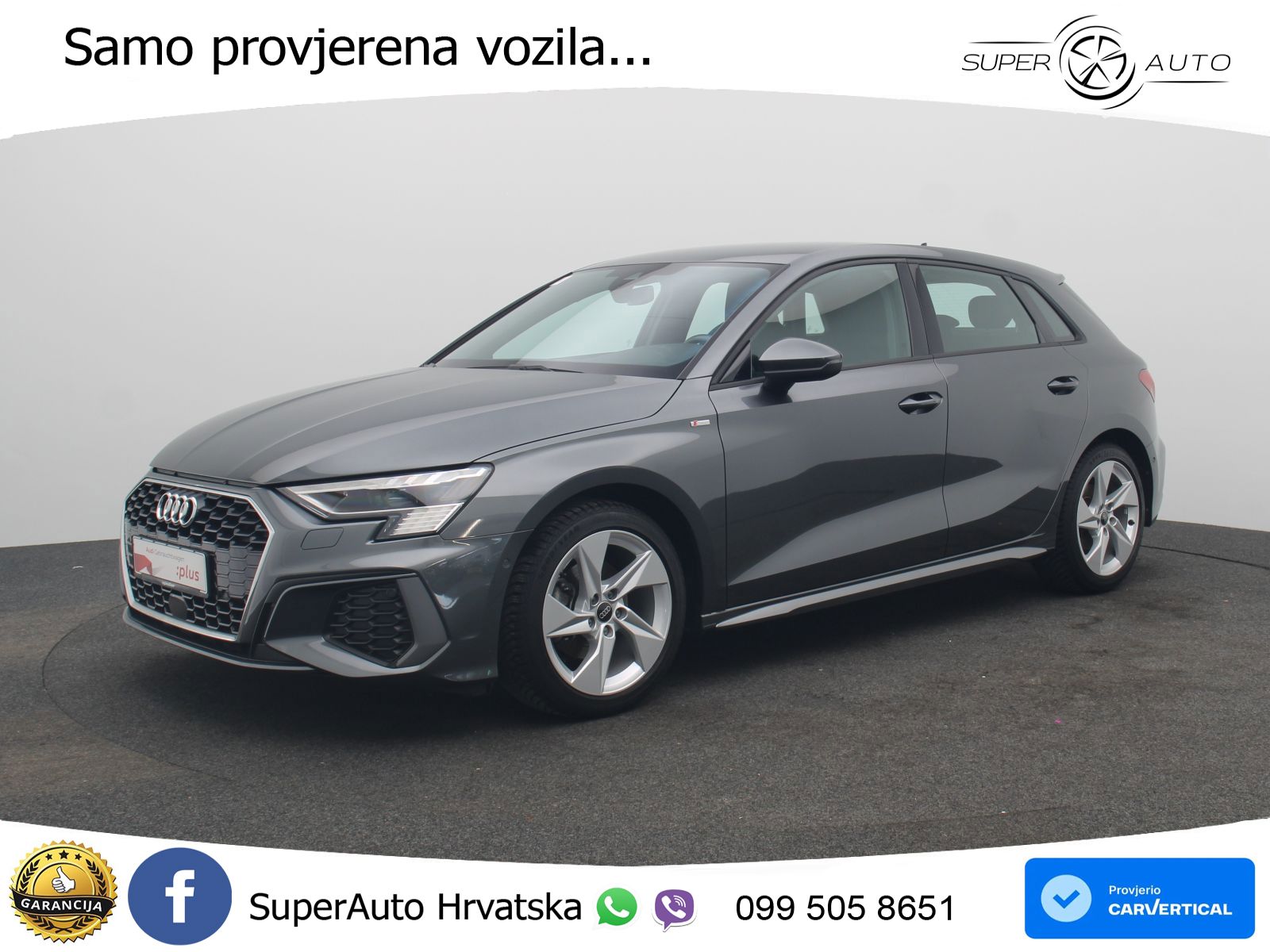 Audi A3 35 TFSI (150 KS) S tronic S line LED+GR SJED+ACC