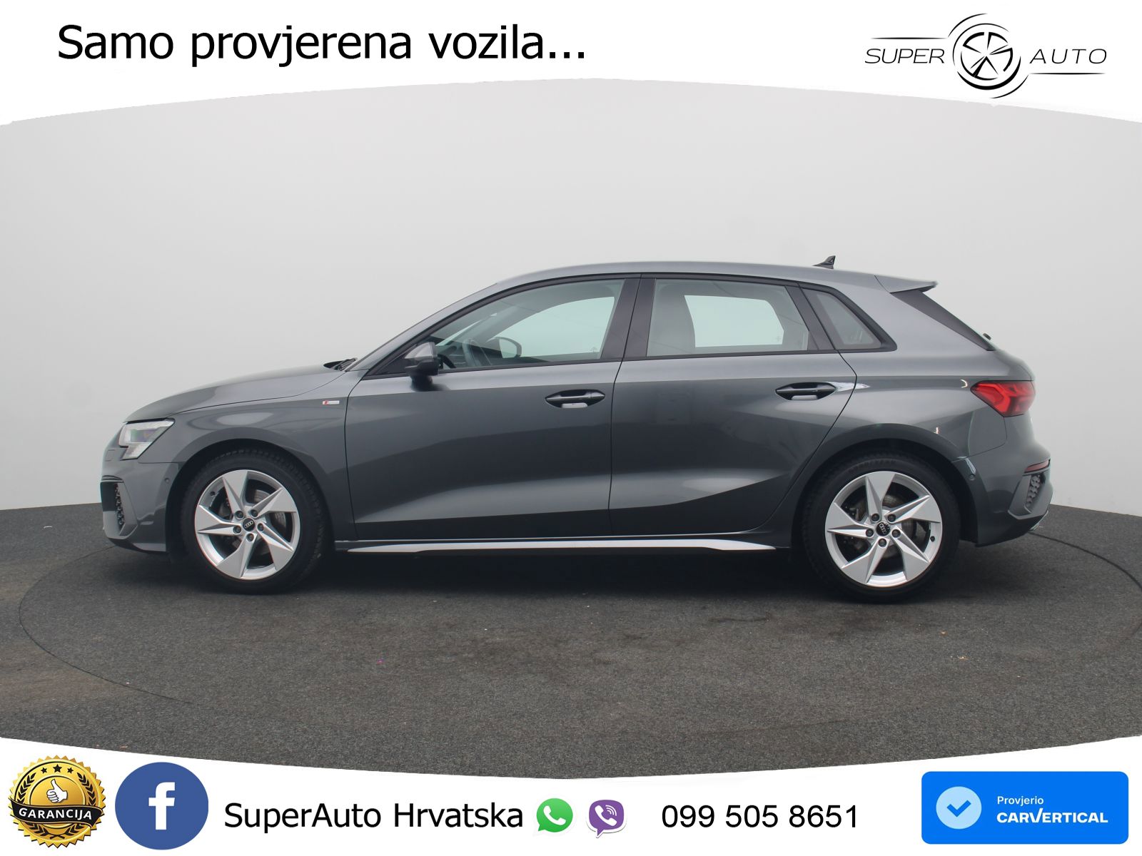 Audi A3 35 TFSI (150 KS) S tronic S line LED+GR SJED+ACC