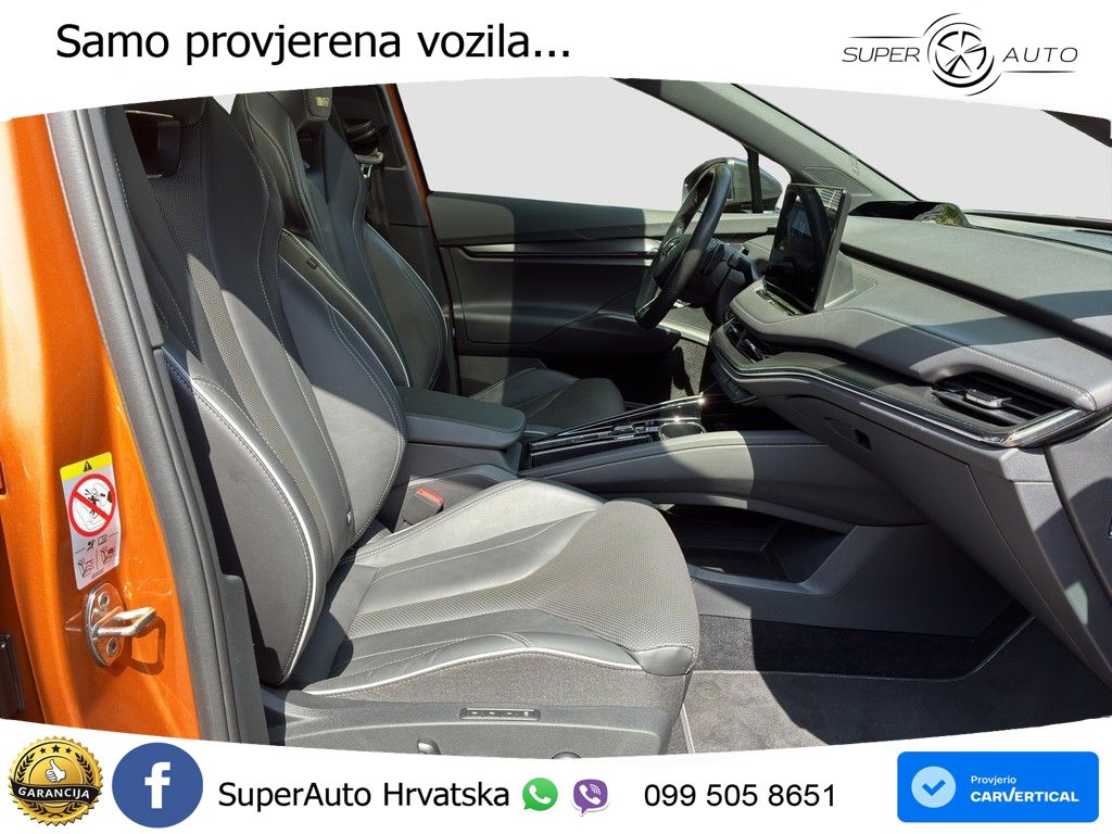 Škoda Enyaq iV RS 82 kWh (299 KS) AWD Suite MATRIX+GR SJED+KAM
