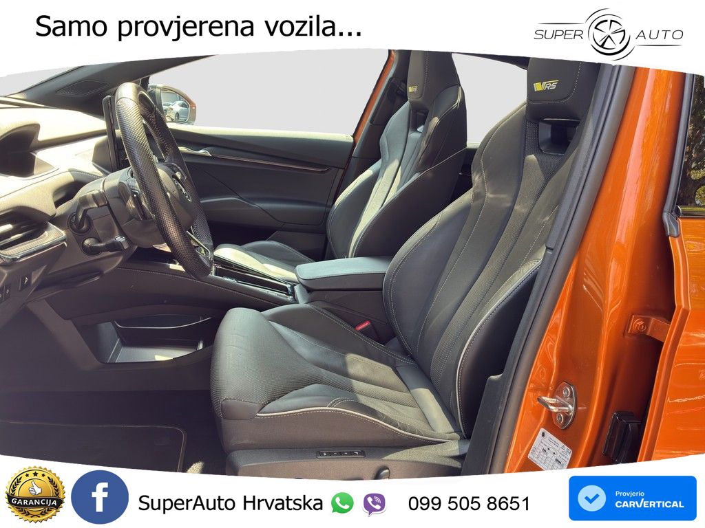 Škoda Enyaq iV RS 82 kWh (299 KS) AWD Suite MATRIX+GR SJED+KAM