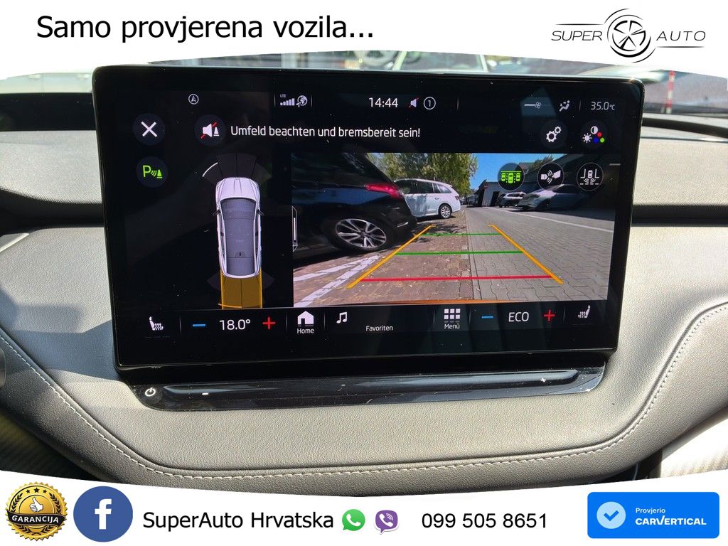 Škoda Enyaq iV RS 82 kWh (299 KS) AWD Suite MATRIX+GR SJED+KAM