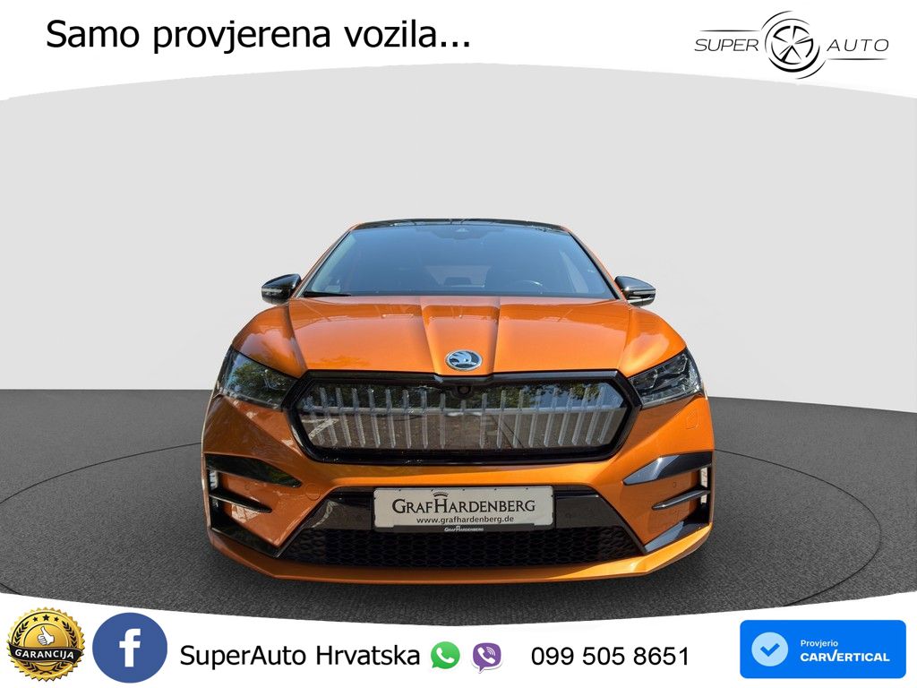 Škoda Enyaq iV RS 82 kWh (299 KS) AWD Suite MATRIX+GR SJED+KAM