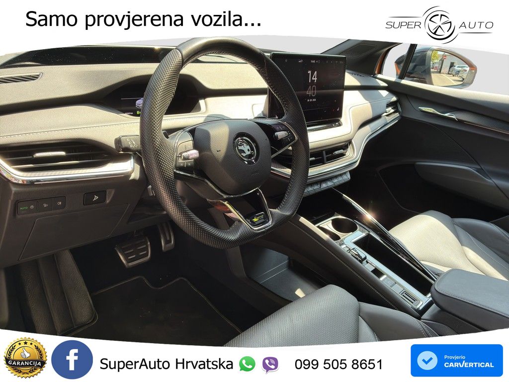 Škoda Enyaq iV RS 82 kWh (299 KS) AWD Suite MATRIX+GR SJED+KAM