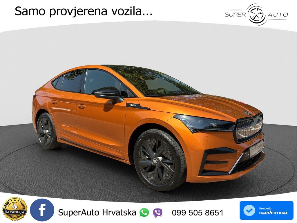 Škoda Enyaq iV RS 82 kWh (299 KS) AWD Suite MATRIX+GR SJED+KAM