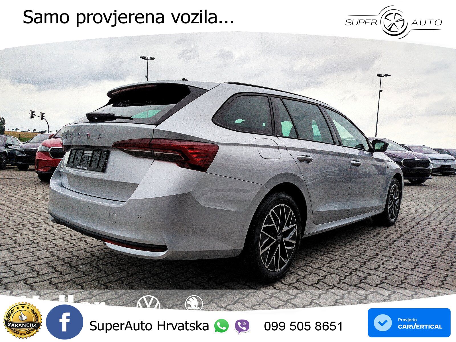 Škoda Octavia Combi 2.0 TDI (150 KS) DSG LED+GR SJED+ACC
