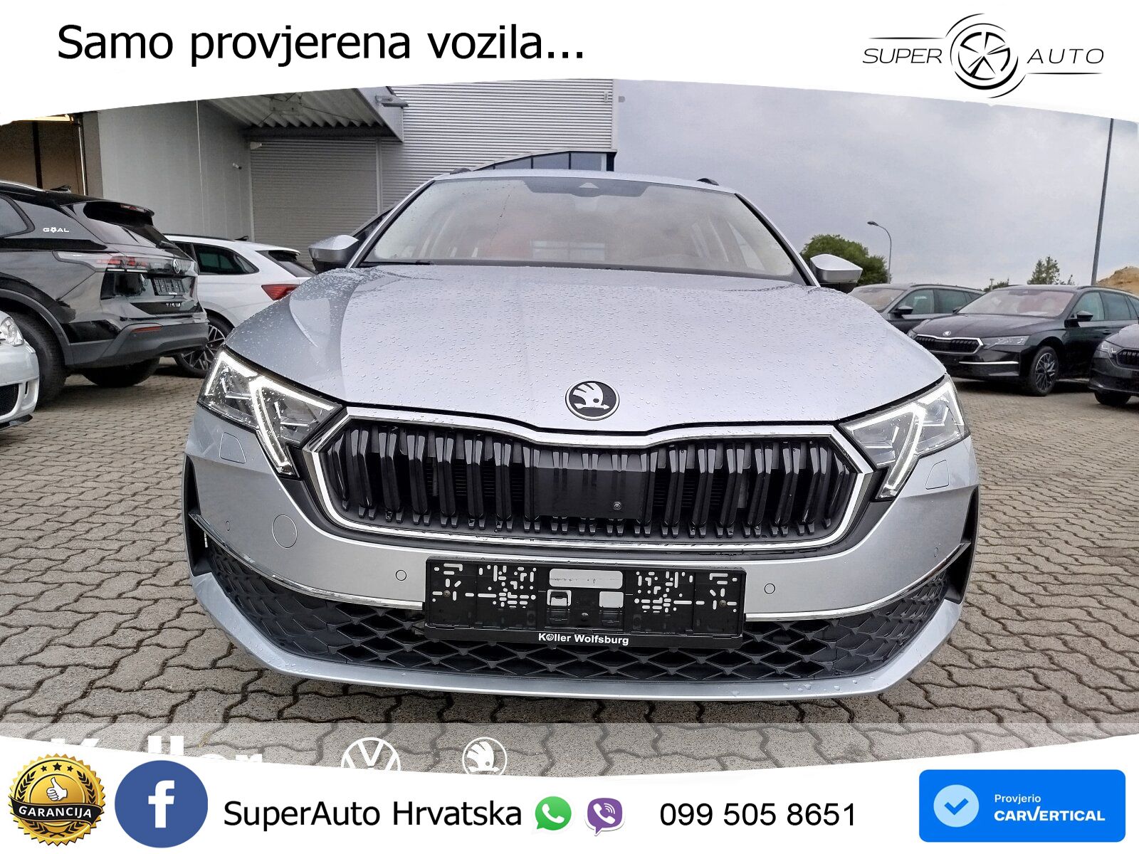 Škoda Octavia Combi 2.0 TDI (150 KS) DSG LED+GR SJED+ACC