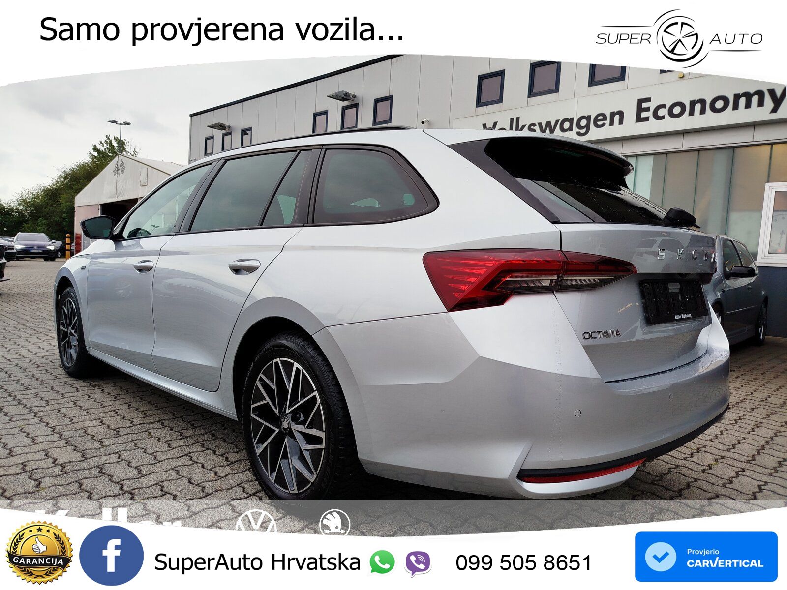 Škoda Octavia Combi 2.0 TDI (150 KS) DSG LED+GR SJED+ACC