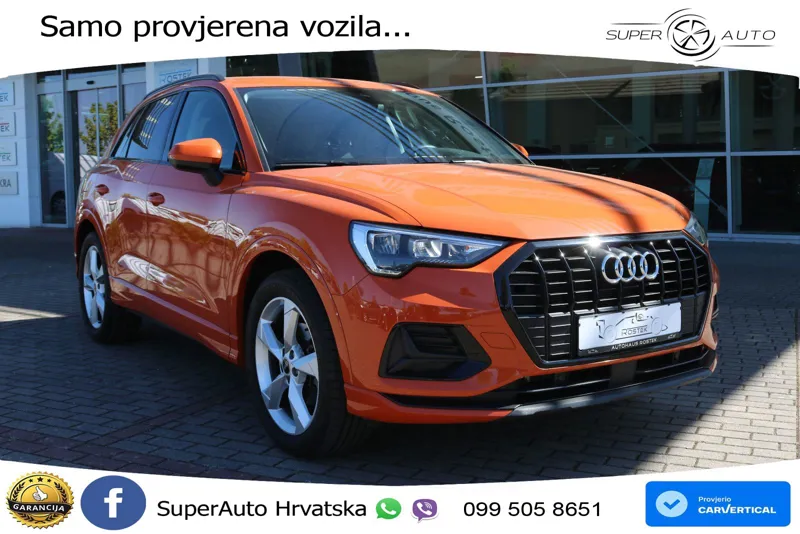 Audi Q3 35 TFSI (150 KS) S tronic advanced LED+GR SJED+ACC