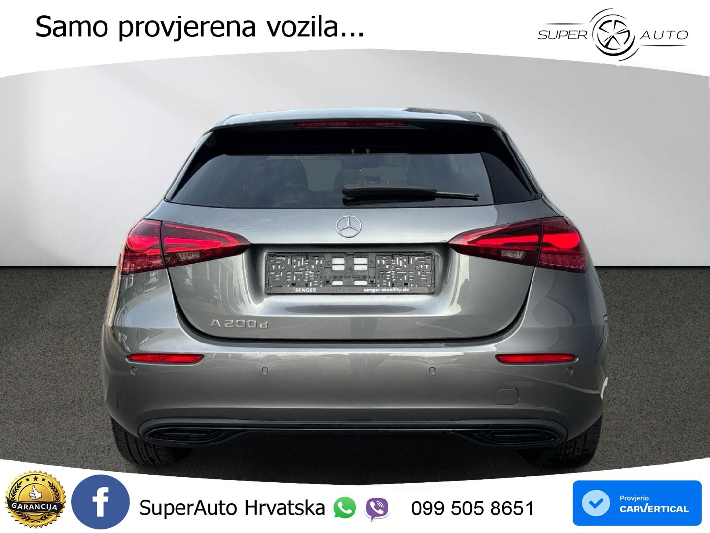 Mercedes-Benz A 200d 8G-DCT LED+GR SJED+ACC