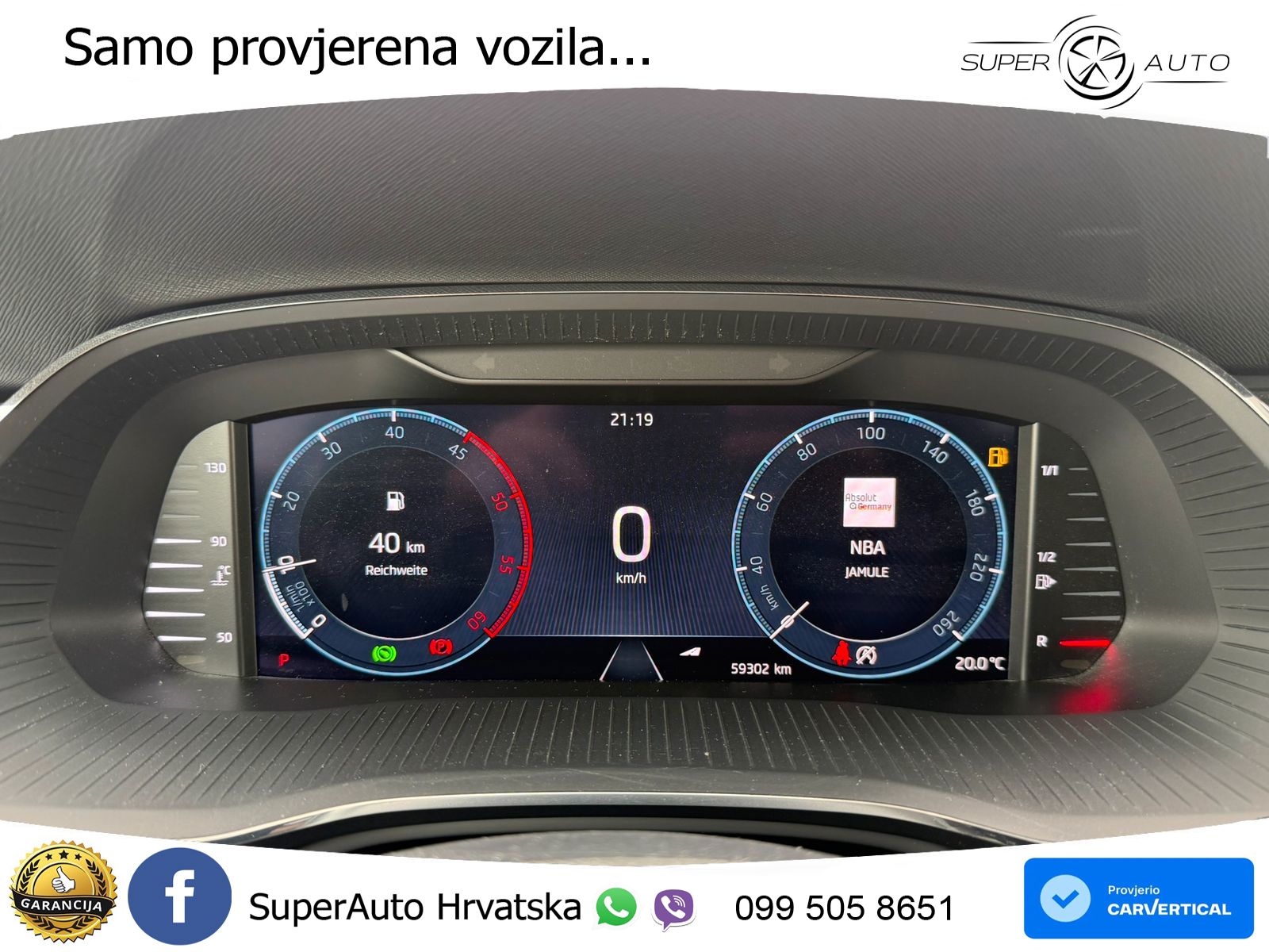 Škoda Octavia Combi 2.0 TDI (150 KS) DSG