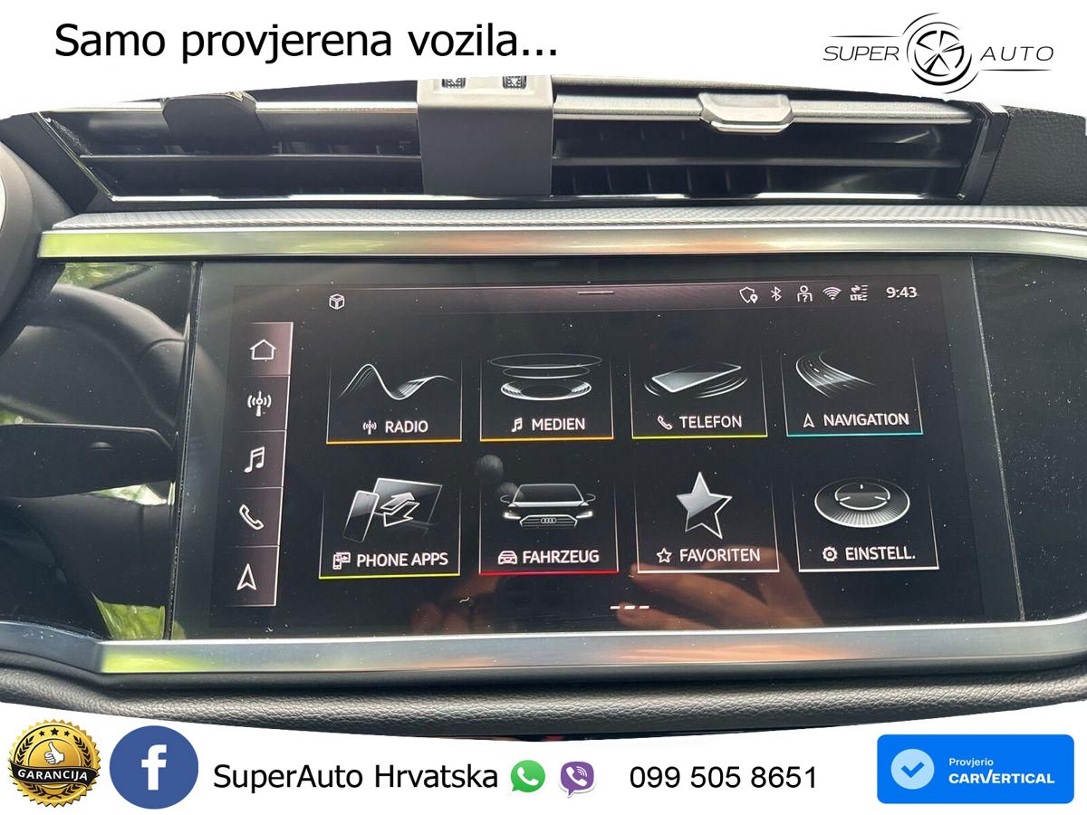 Audi Q3 40 TFSI (190 KS) quattro S tronic advanced