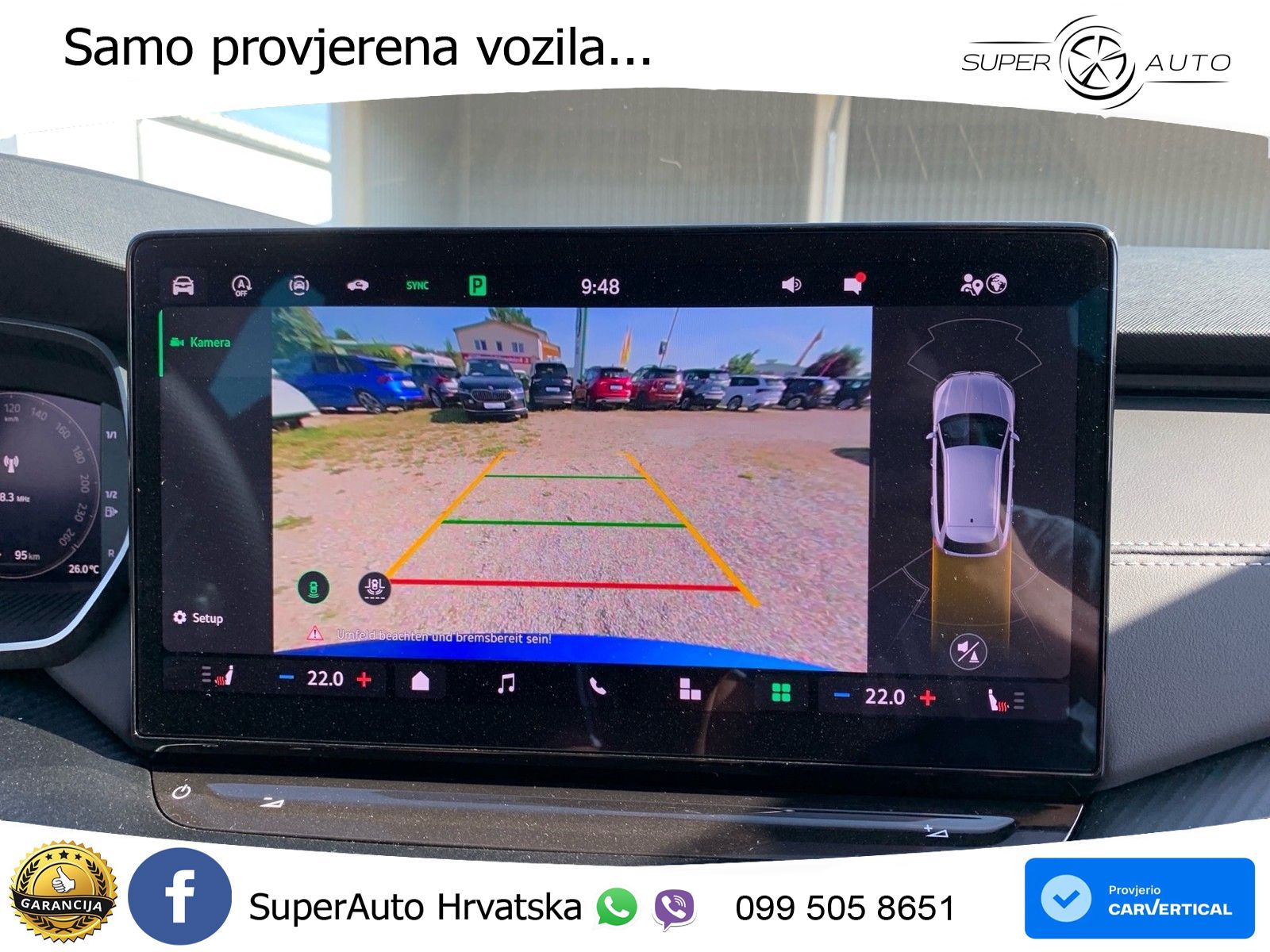 Škoda Octavia Combi 1.5 TSI (150 KS) DSG SportLine MATRIX+GR SJED+KAM