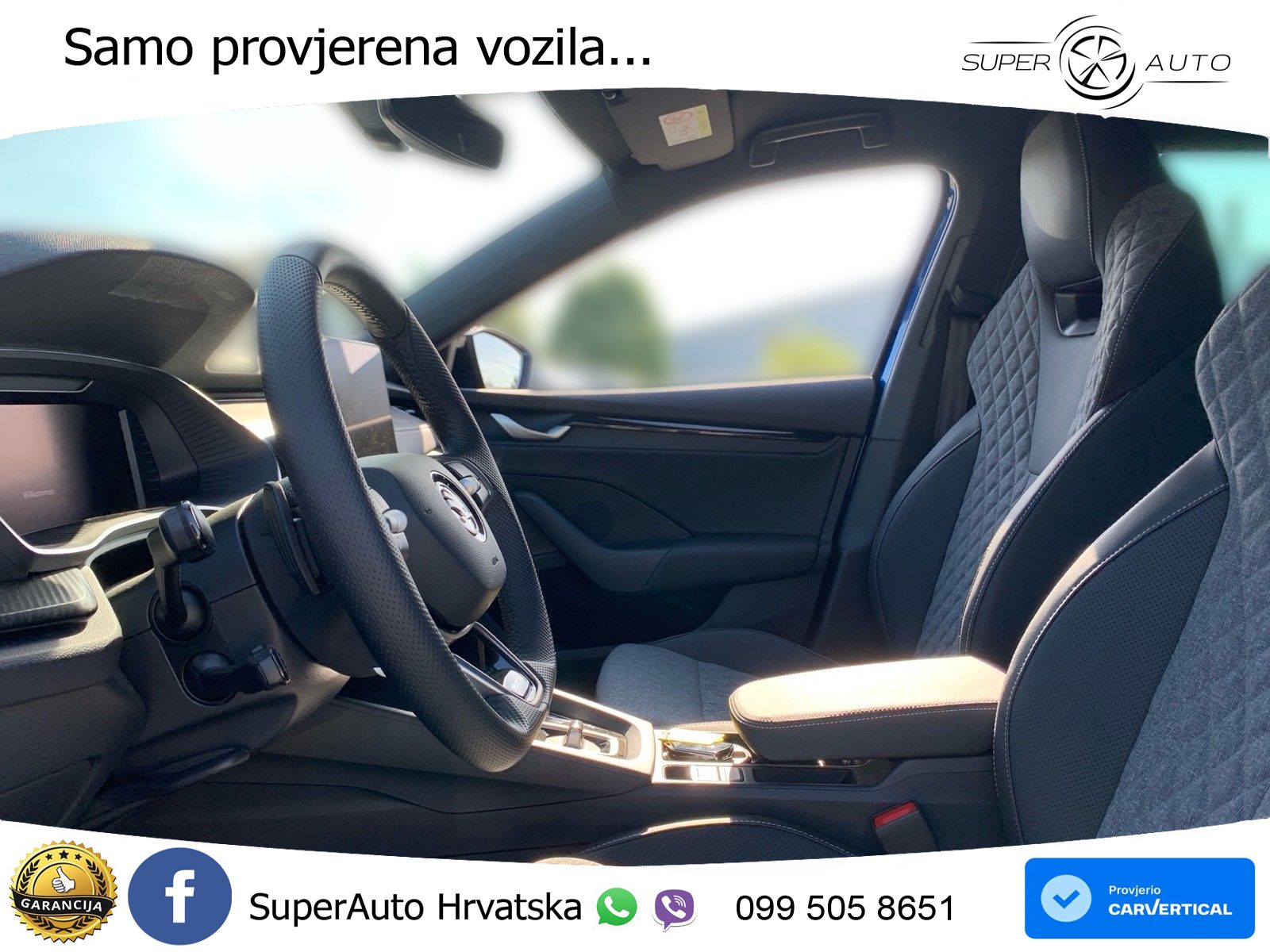 Škoda Octavia Combi 1.5 TSI (150 KS) DSG SportLine MATRIX+GR SJED+KAM