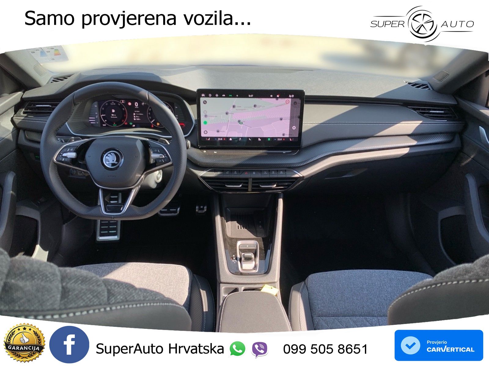 Škoda Octavia Combi 1.5 TSI (150 KS) DSG SportLine MATRIX+GR SJED+KAM