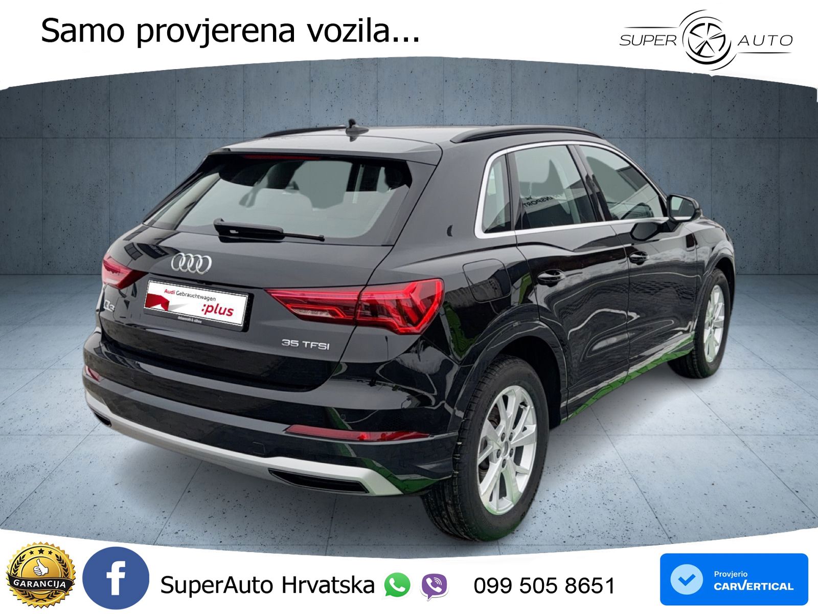 Audi Q3 35 TFSI (150 KS) S tronic advanced LED+GR SJED+ACC