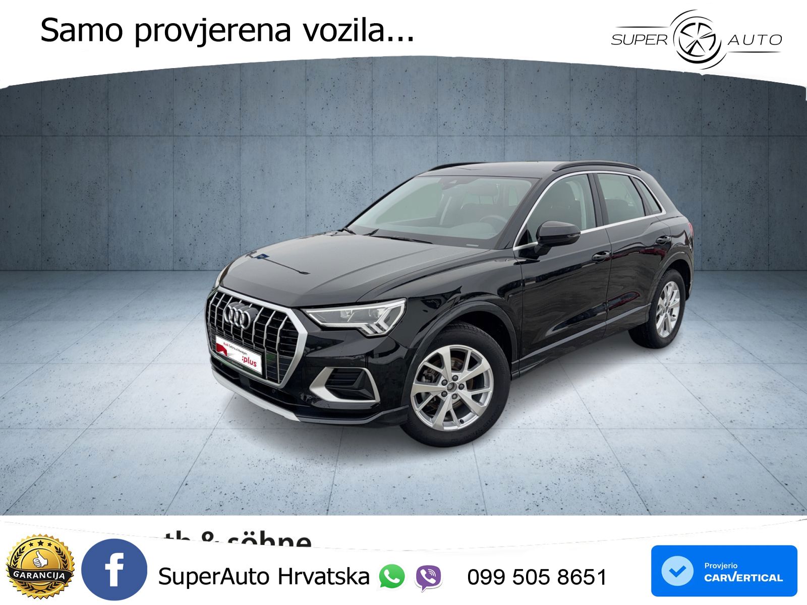 Audi Q3 35 TFSI (150 KS) S tronic advanced LED+GR SJED+ACC