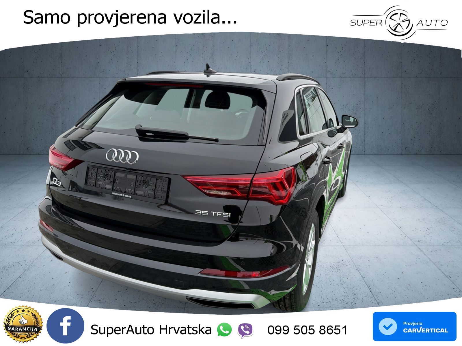 Audi Q3 35 TFSI (150 KS) S tronic advanced LED+GR SJED+ACC