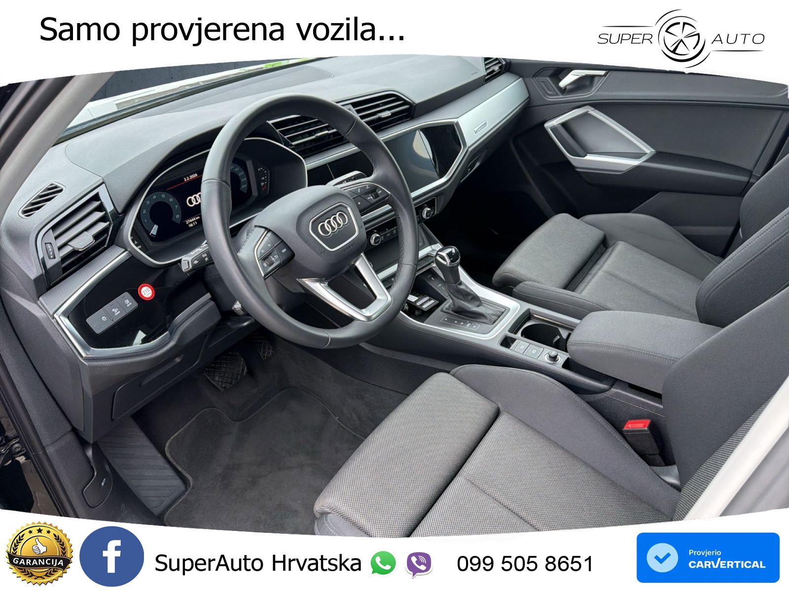 Audi Q3 35 TFSI (150 KS) S tronic advanced LED+GR SJED+ACC
