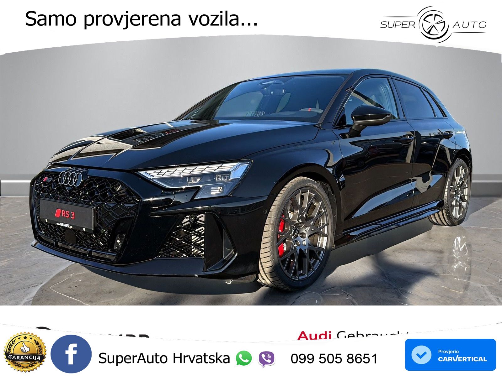 Audi RS3 Sedan 2.5 TFSI (400 KS) quattro S tronic LED+ACC