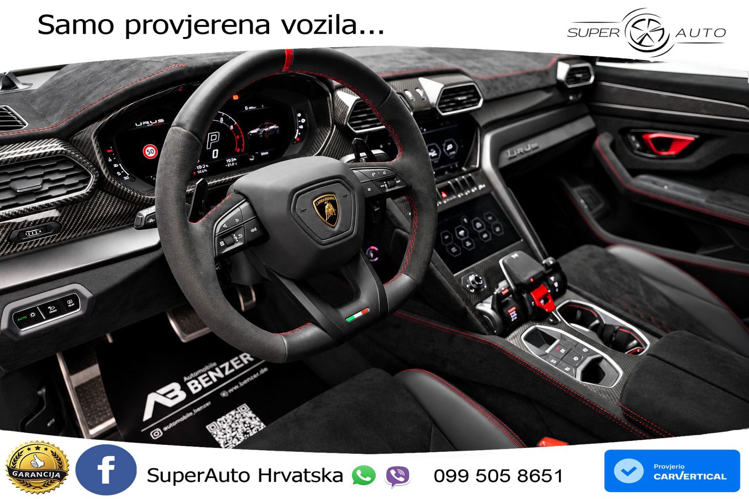 Lamborghini Urus S 4.0 V8 (666 KS) 4WD Automatic LED+GR SJED+ACC