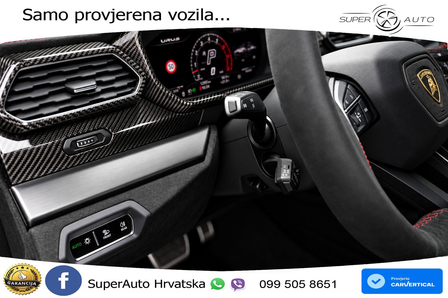 Lamborghini Urus S 4.0 V8 (666 KS) 4WD Automatic LED+GR SJED+ACC