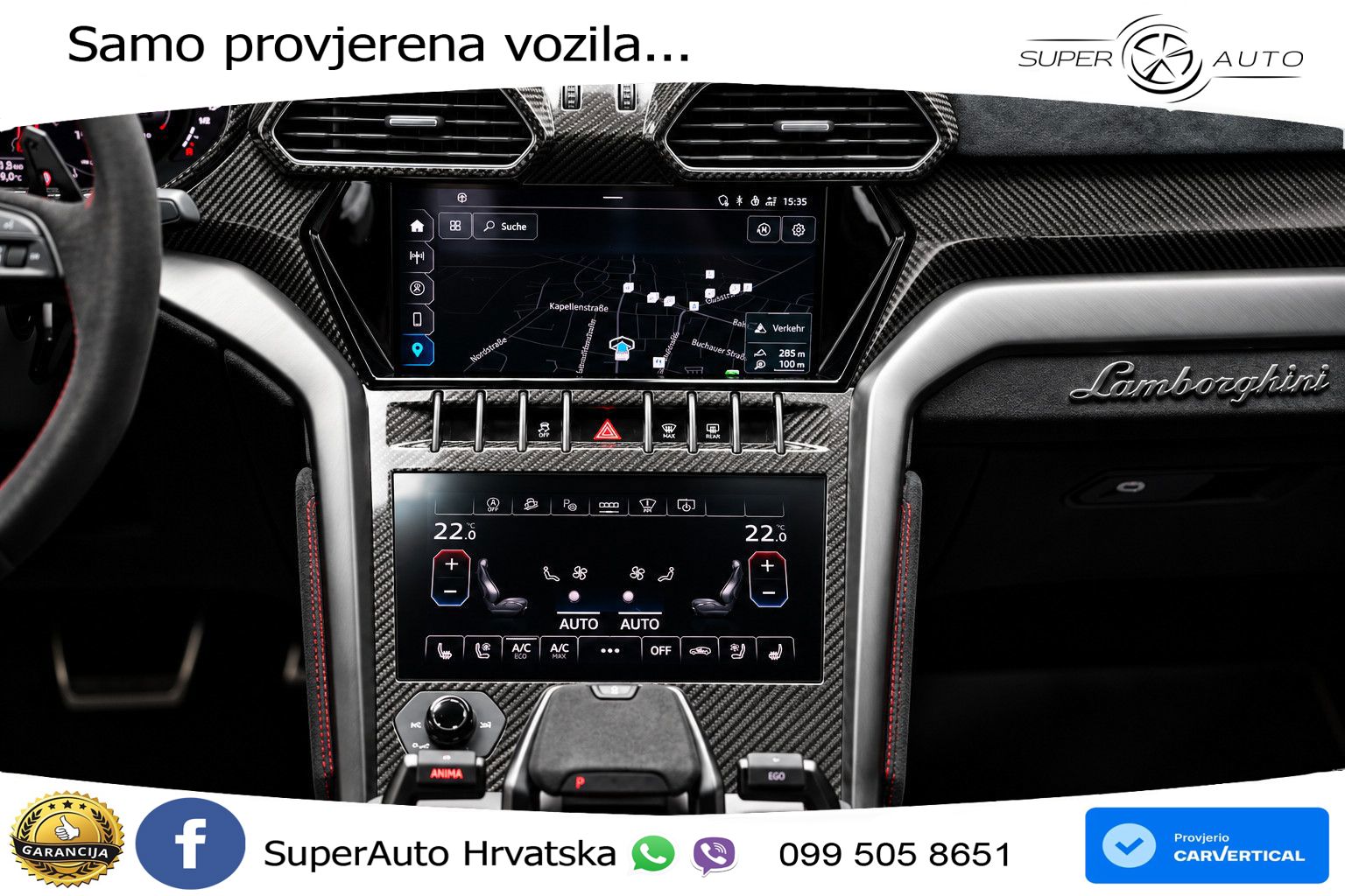 Lamborghini Urus S 4.0 V8 (666 KS) 4WD Automatic LED+GR SJED+ACC