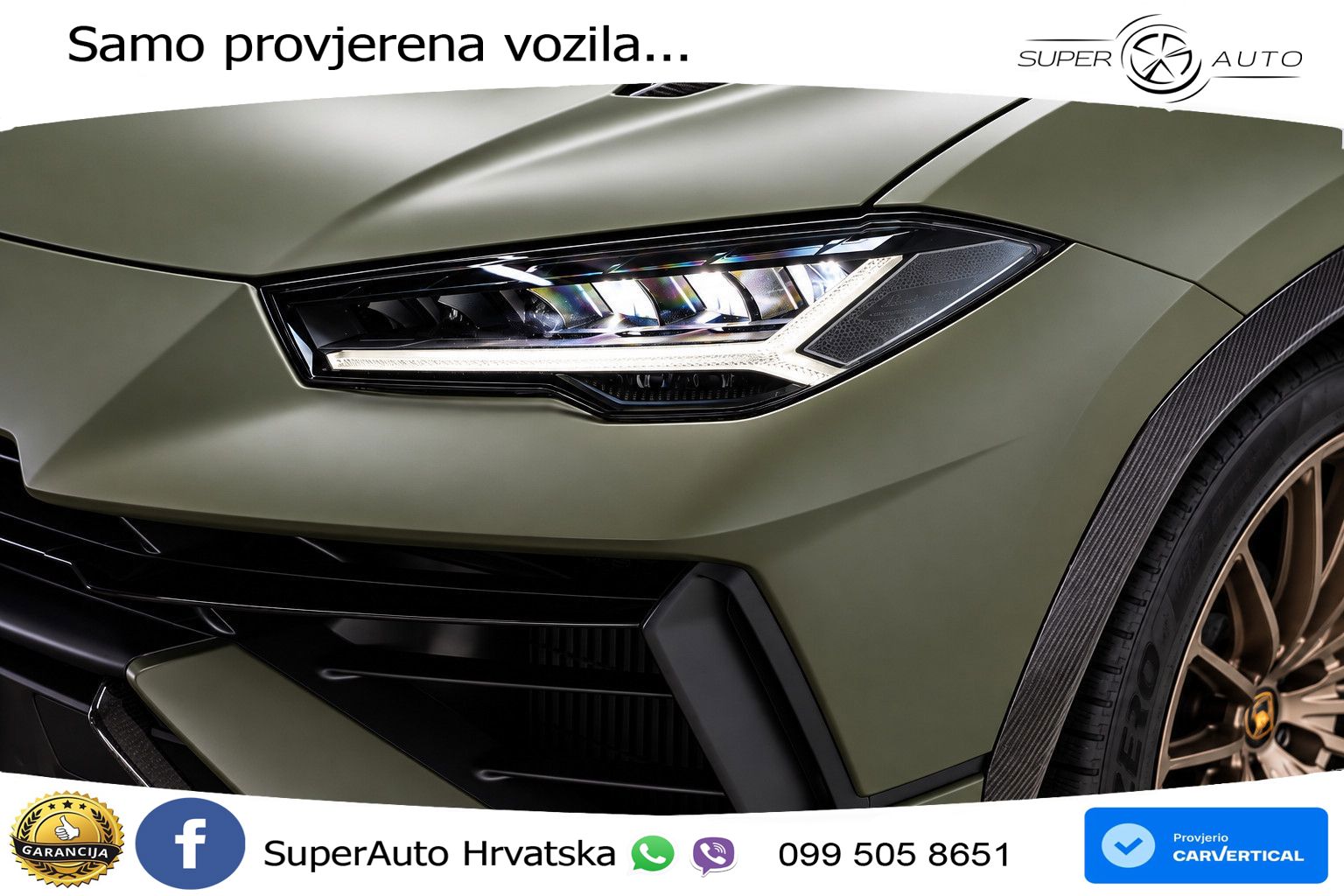 Lamborghini Urus S 4.0 V8 (666 KS) 4WD Automatic LED+GR SJED+ACC