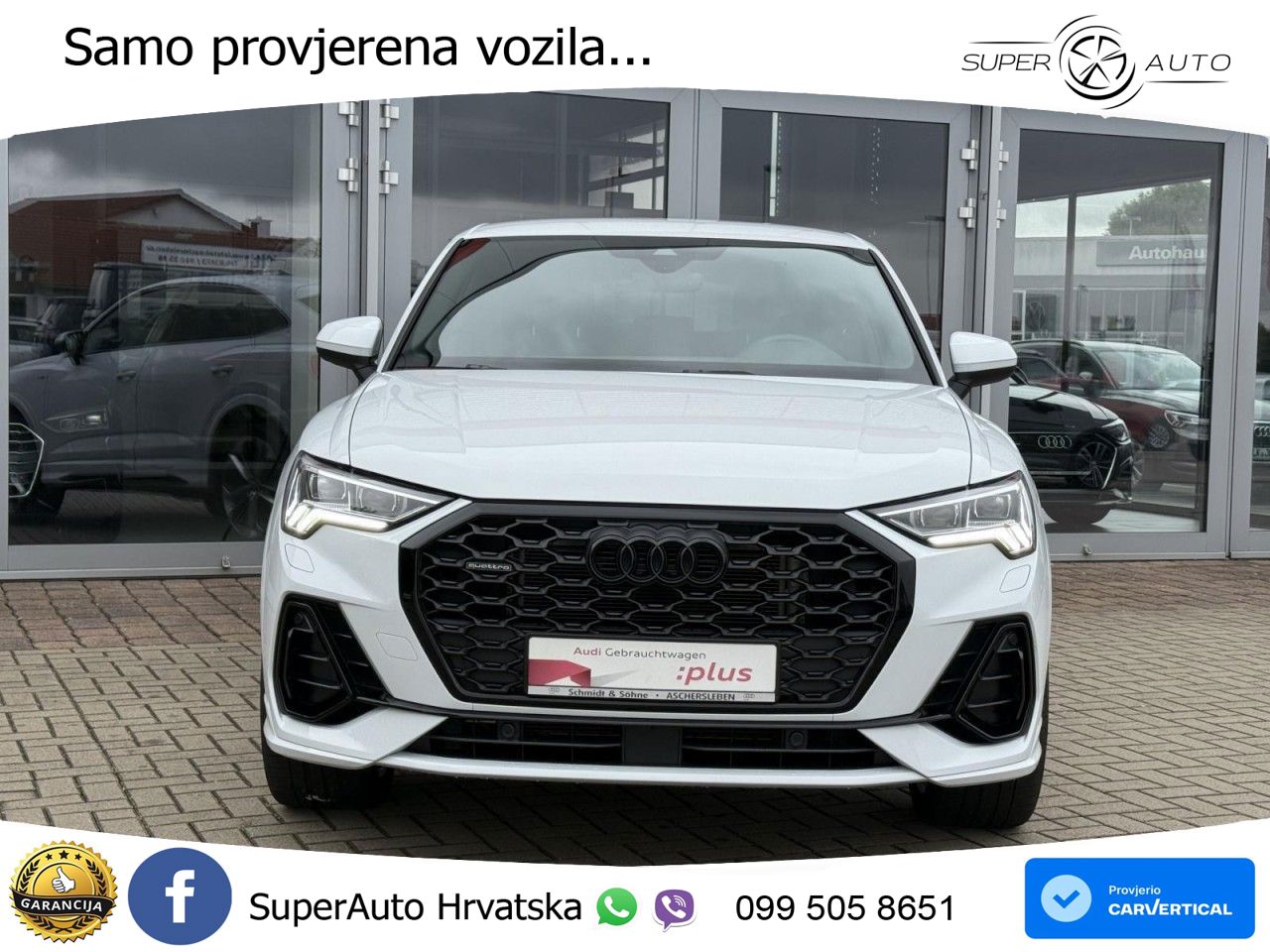 Audi Q3 Sportback 40 TDI (200 KS) quattro S tronic S line MATRIX+GR SJED+KAM