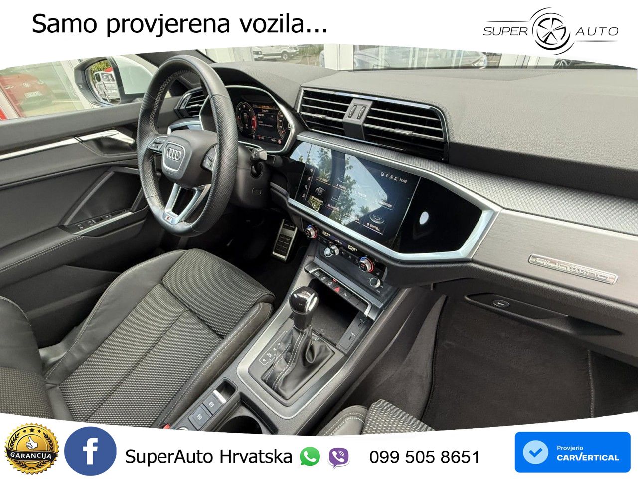 Audi Q3 Sportback 40 TDI (200 KS) quattro S tronic S line MATRIX+GR SJED+KAM