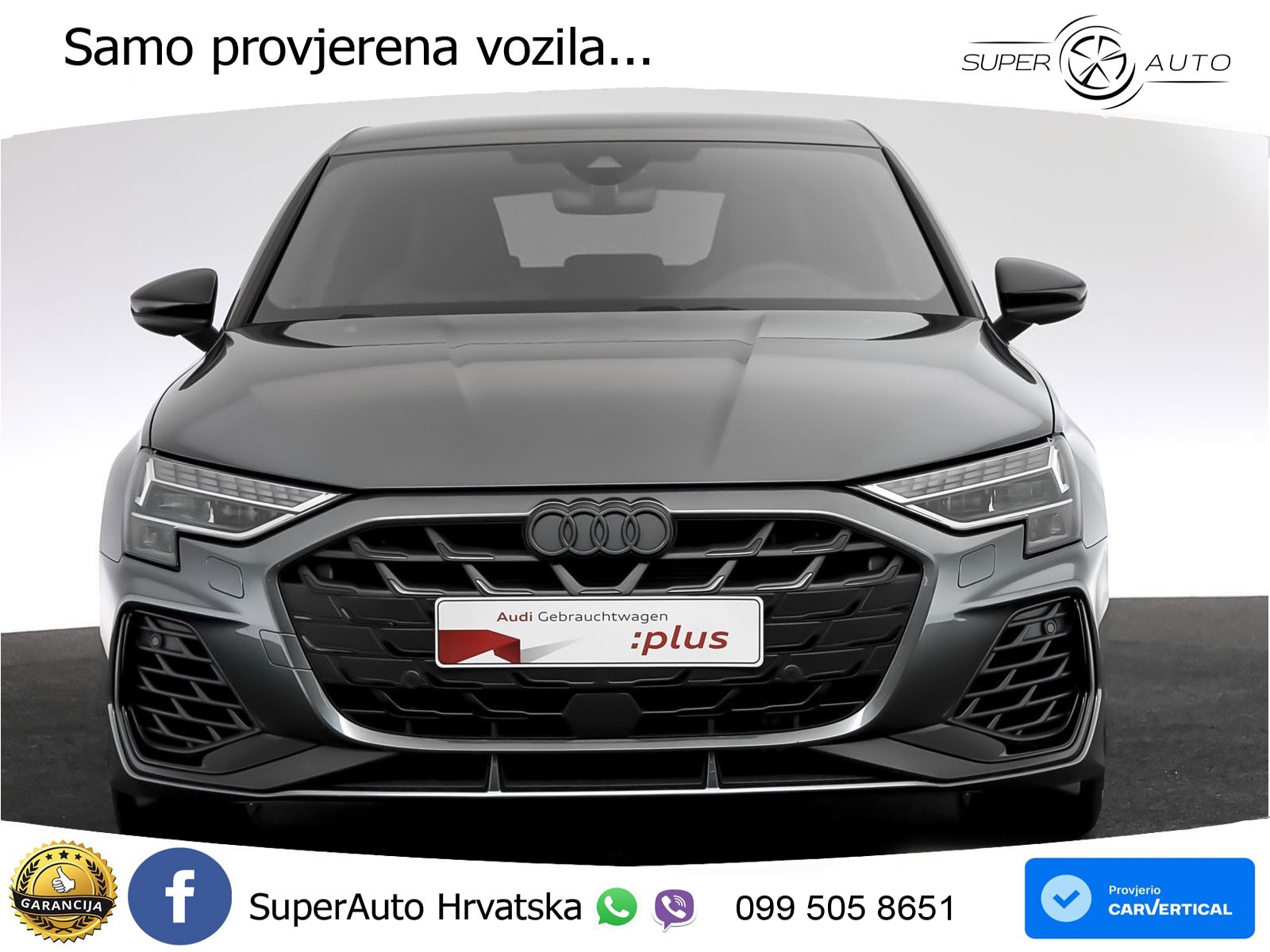 Audi S3 2.0 TFSI (333 KS) quattro S tronic MATRIX+GR SJED+KAM