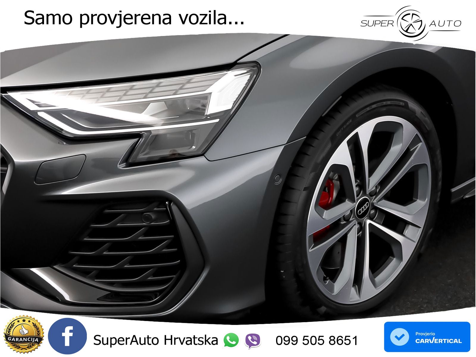 Audi S3 2.0 TFSI (333 KS) quattro S tronic MATRIX+GR SJED+KAM