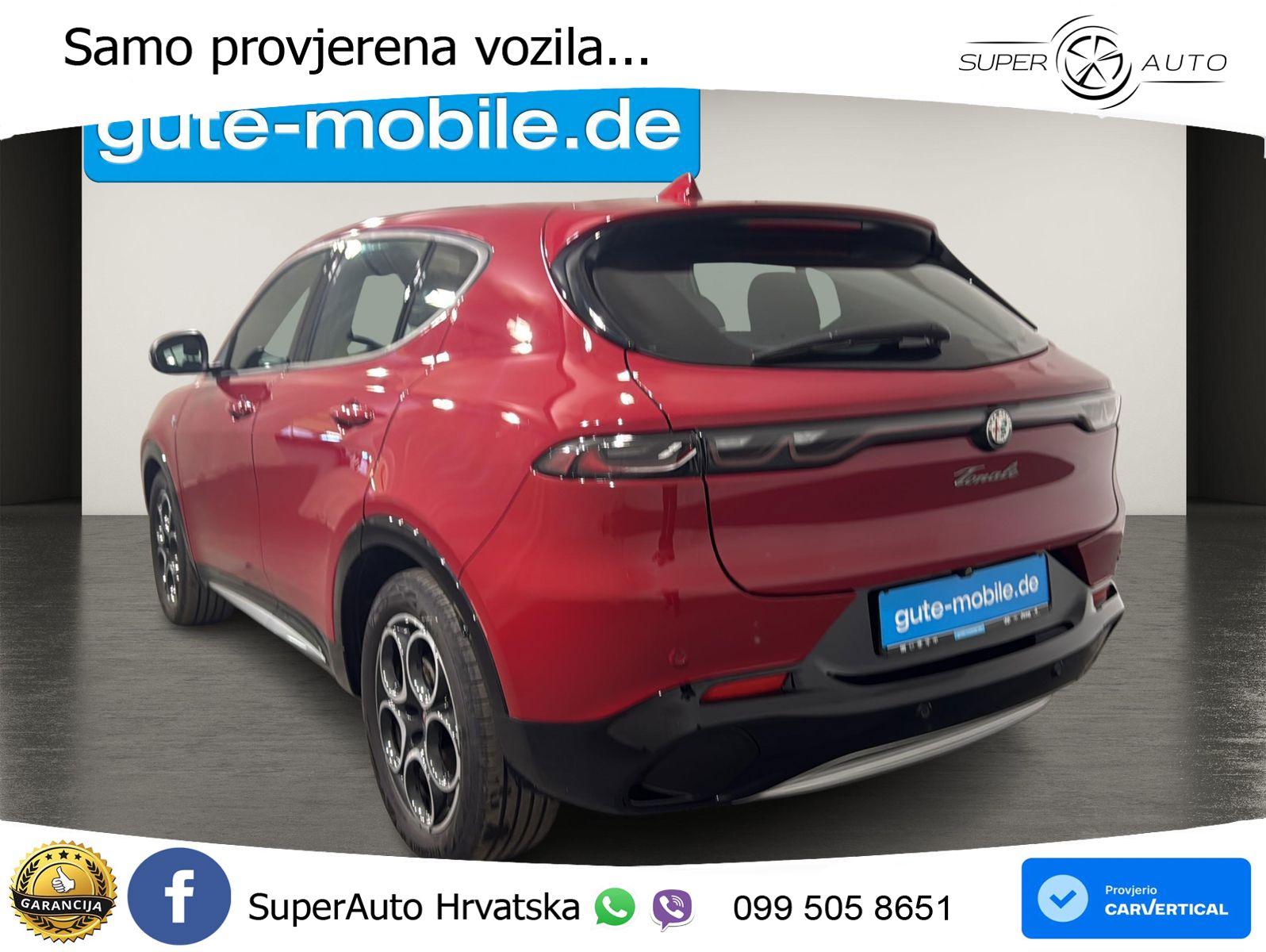 Alfa Romeo Tonale 1.5 VGT (160 KS) 48V-Hybrid TCT LED+ACC