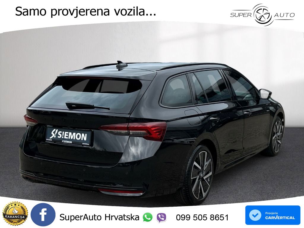 Škoda Octavia Combi 2.0 TDI (150 KS) DSG SportLine LED+GR SJED+ACC